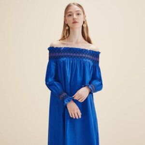 MAJE Resky Off the Shoulder Dress Women Size 1 ( Small )